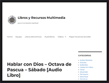 Tablet Screenshot of librosopusdei.com